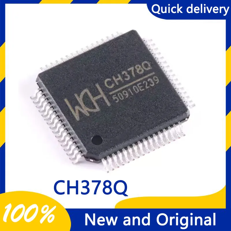 CH378Q 64LQFP U Disk And SD Card High-Speed File Management Control Chip Electronic Component  Integrated Chip Ic  New