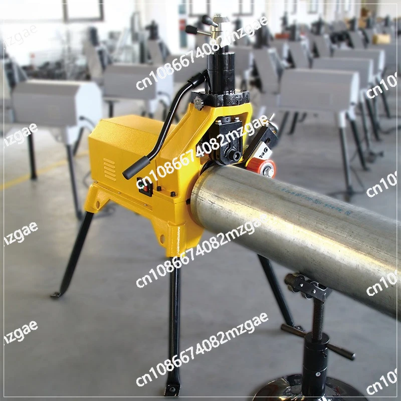Heavy tunnel fire pipe grooving machine electric grooving machine galvanized steel pipe rolling grooving machine GN12