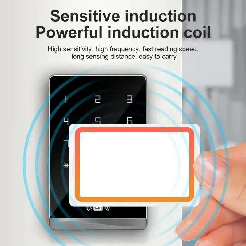 10pcs Dual Frequency RFID 13.56MHz UID +125KHz T5577 Rewritable White Cards Access Control Dual Chip Replicable Composite Tags