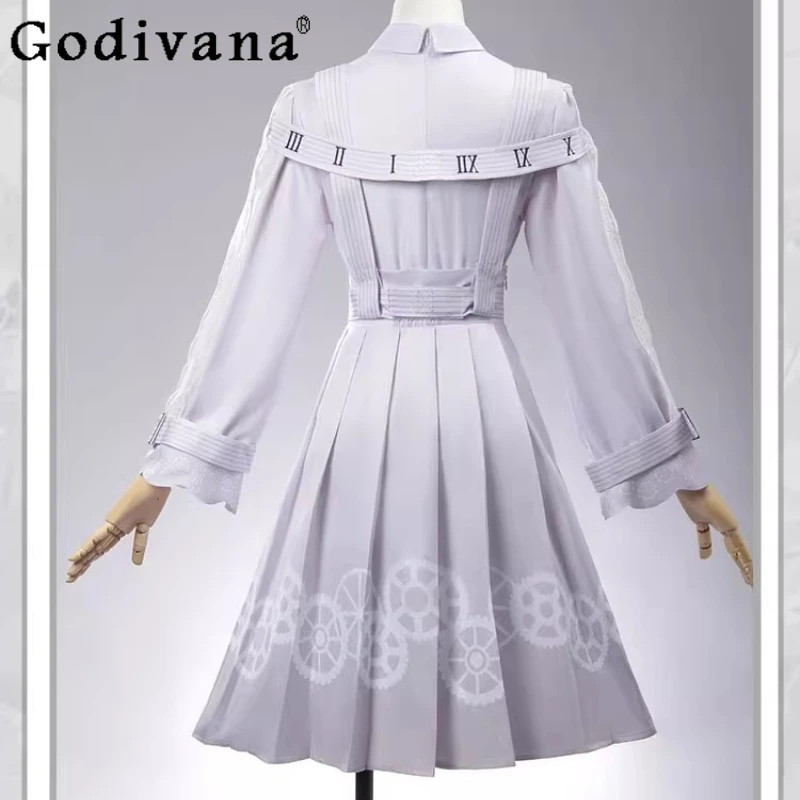 カラフルなステージ Cos スカートスーツ女性将来記念日アニメーションコスプレスカートセット女子大カーニバル衣装衣装