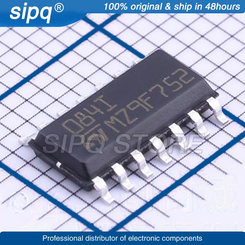 10PCS/LOT TL084IDT TL084I SOP-14GENERAL PURPOSE JFET QUAD OPERATIONAL AMPLIFIER New and Original In Stock Authentic Product