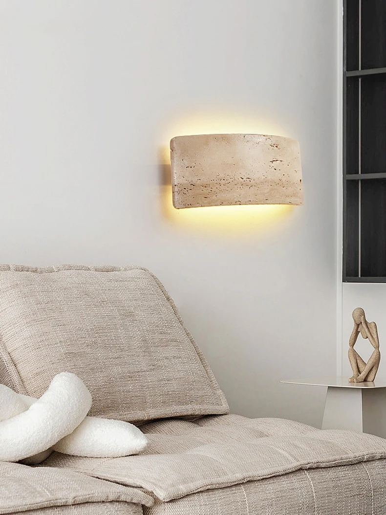 Natural Stone LED Wall Light Atmosphere Sconce