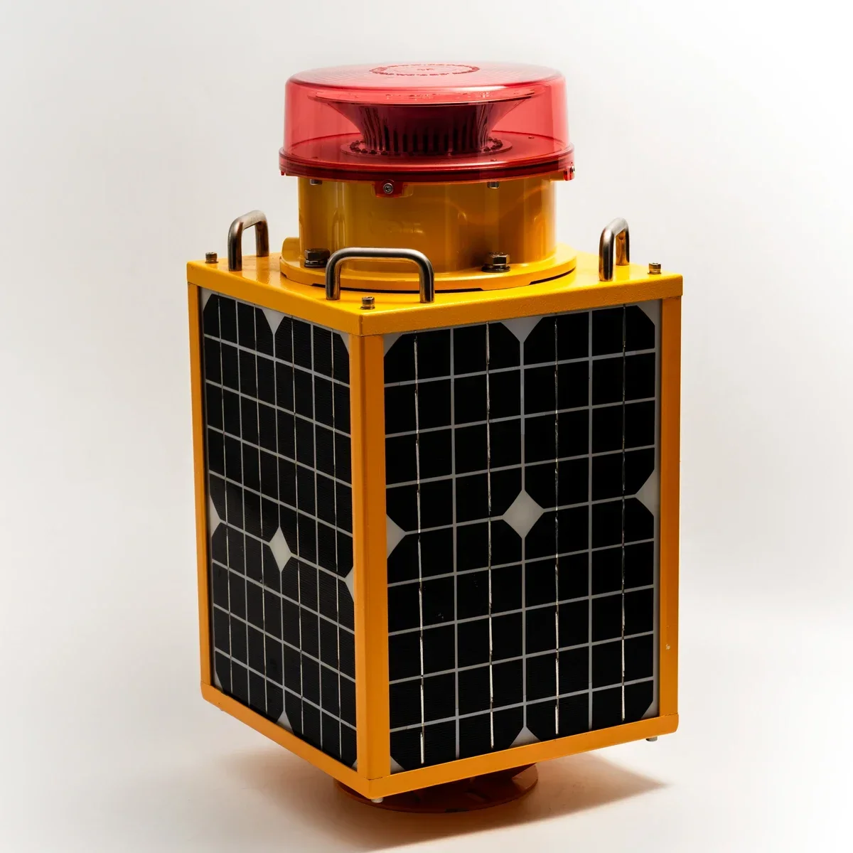 Solar beacon medium intensity obstruction light with photocell sensor l-864 solar led telecom tower obstruction light