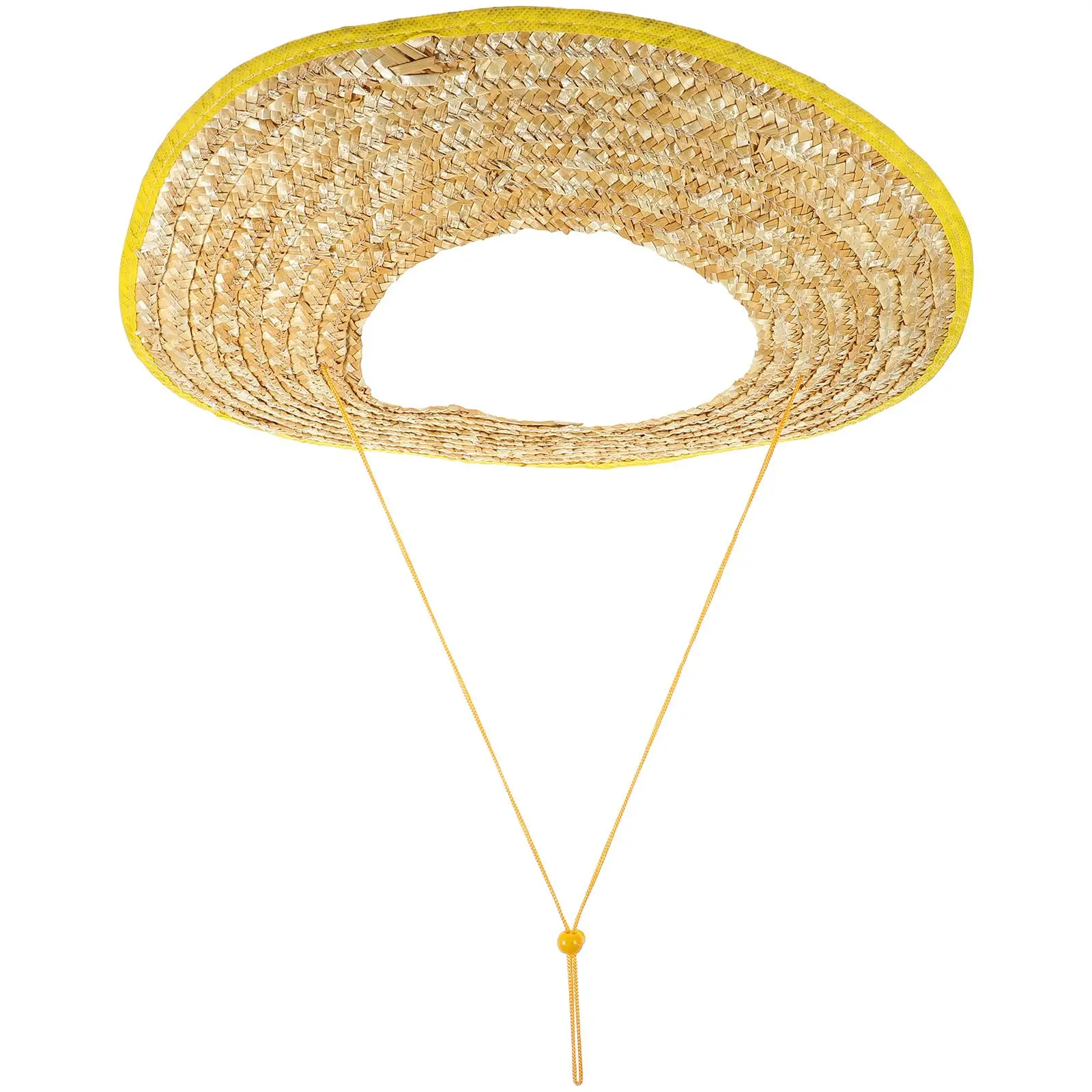 Sunshade Hat Brim 45cm Sunshield For Hardhats Straw Breathable Gardening Construction Outdoor Work Khaki R