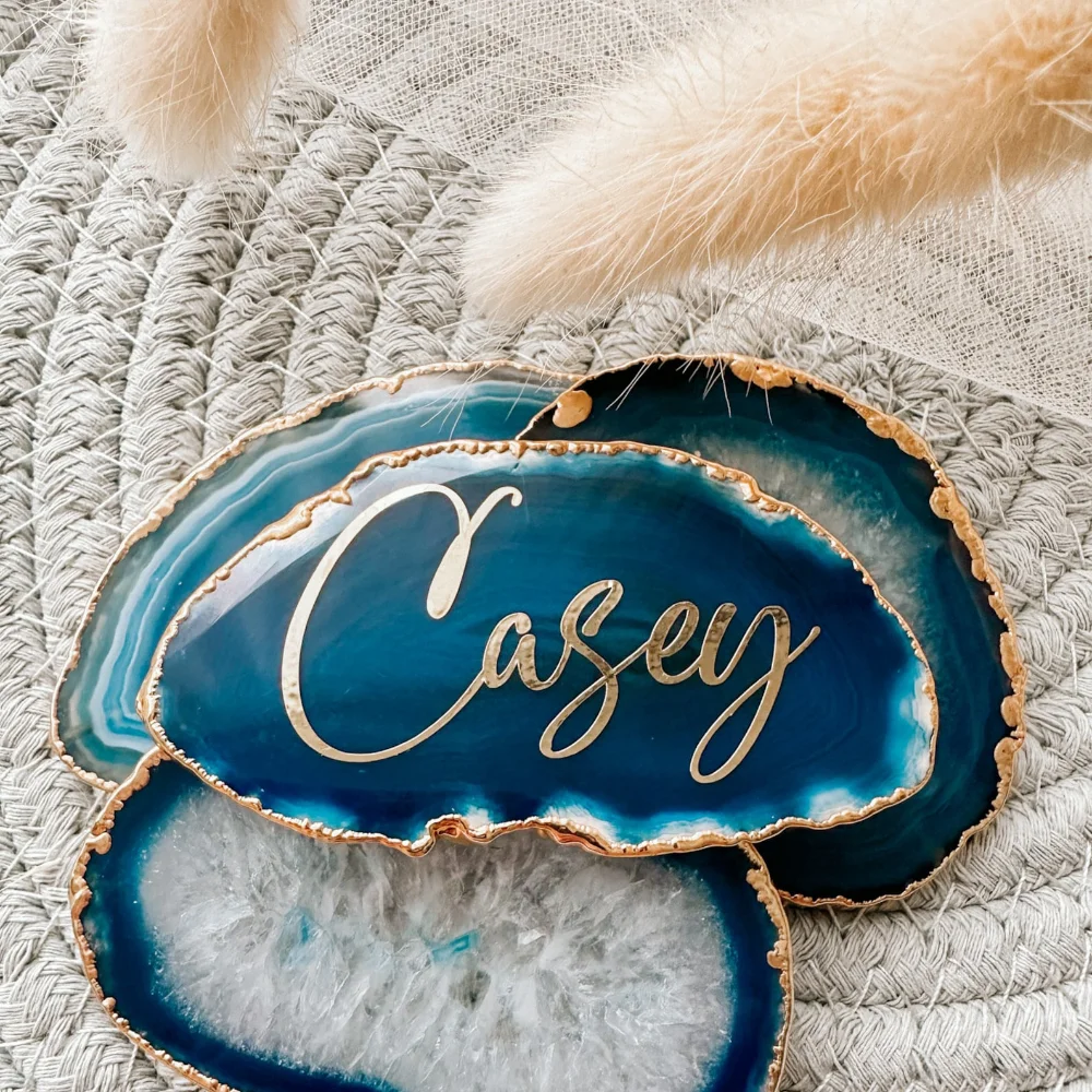 Custom Sticker Name Decal For Wood Hanger Hen Party Decor Wedding Favor Bridal Decals Gift Box Sticker Lettering For Glass
