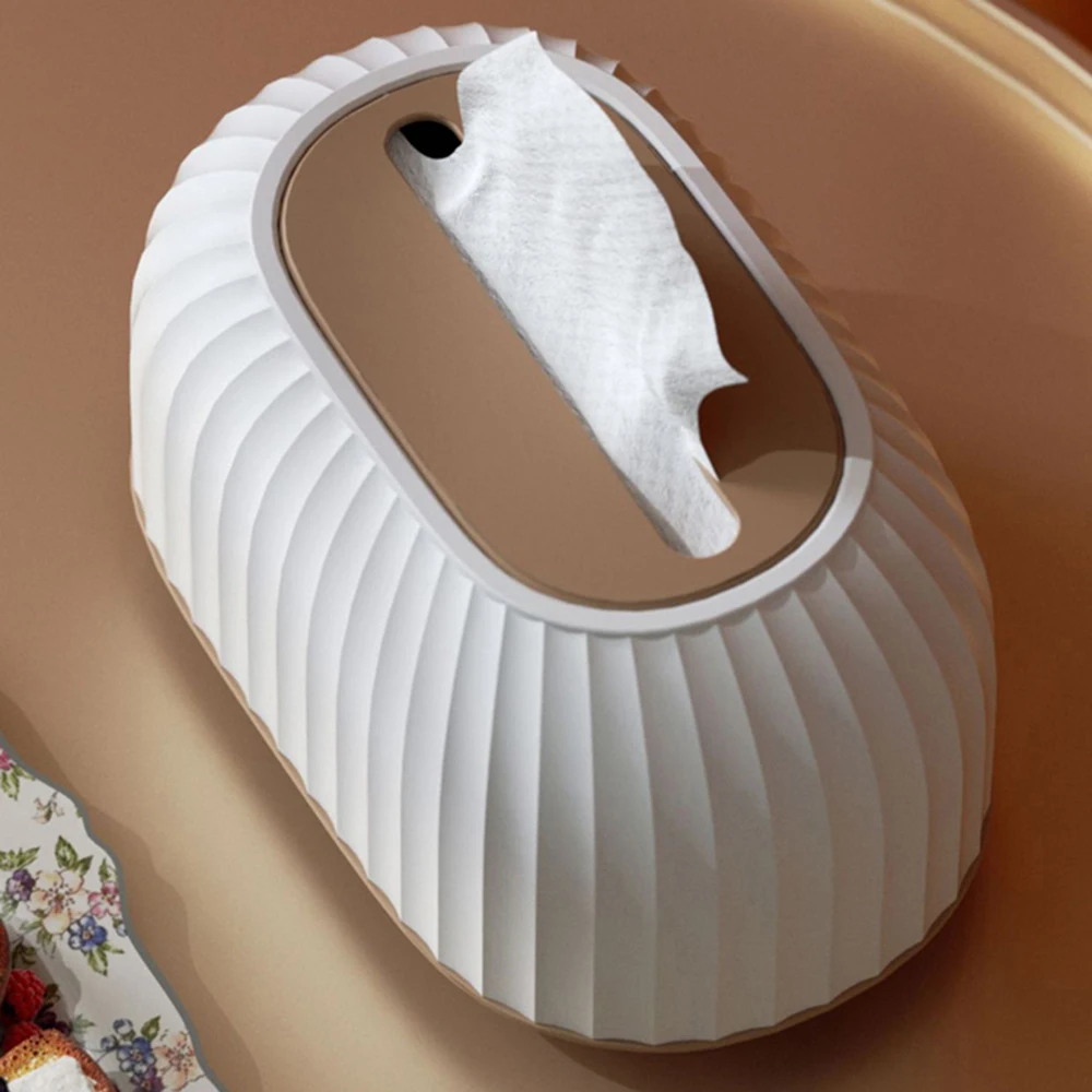 قطعة واحدة من صندوق ورق استخلاص منزلي، مع زنبرك، مستوى عالي المظهر، فاخر خفيف، غرفة المعيشة، سطح المكتب، صندوق مناديل