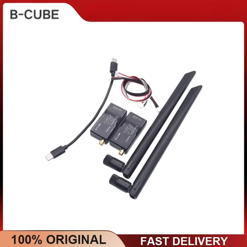 3DR Radio Telemetry V5 433MHz 1000mW Long Range FPV Drone UAV for Pixhawk ArduPilot B-CUBE