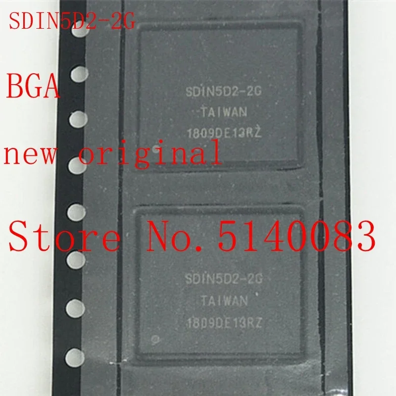 100% new original SDIN5D2-2G BGA Memory chip SDIN5D2 2G