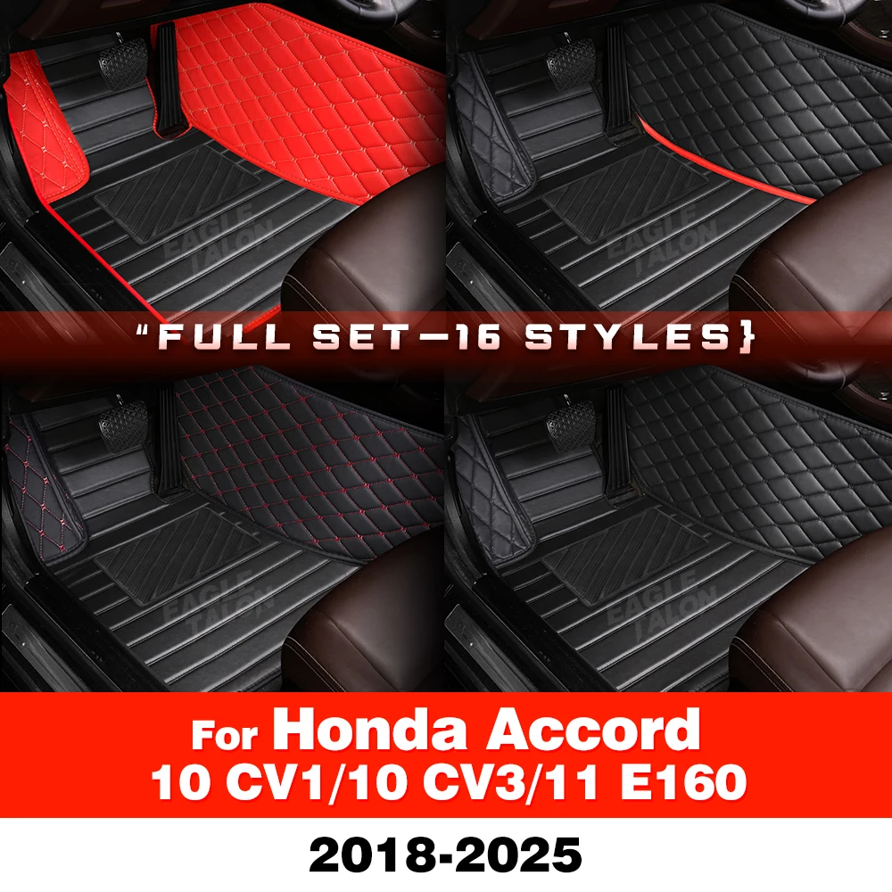 

Для Honda Accord 10 11 CV1 CV3 гибридный/негибридный 2018-2025 19 20 21 22 23 24 пользовательский автомобильный напольный коврик для багажника аксессуары для интерьера