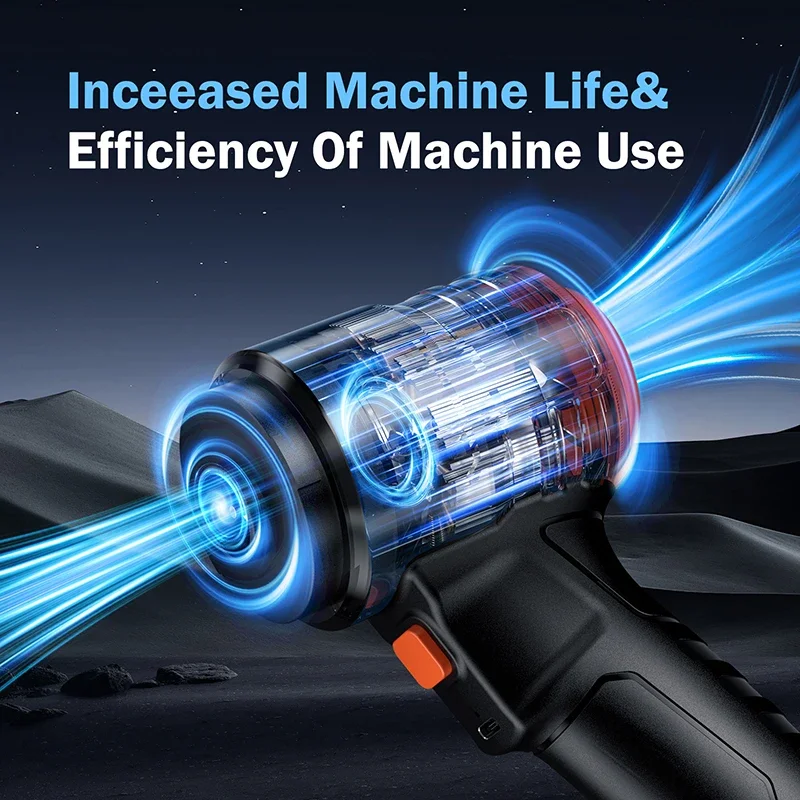 Xiaomi Car Vacuum Cleaner Portable Wireless Large Suction Dust Mini Handheld Car Cleaner Blowing Suction Integrated Dust Blower