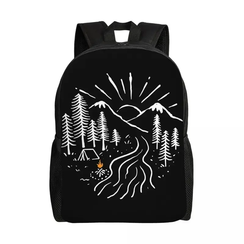 Camping And River Travel Backpack Men Women School Computer Bookbag Travel Mountain College Student Daypack Bags