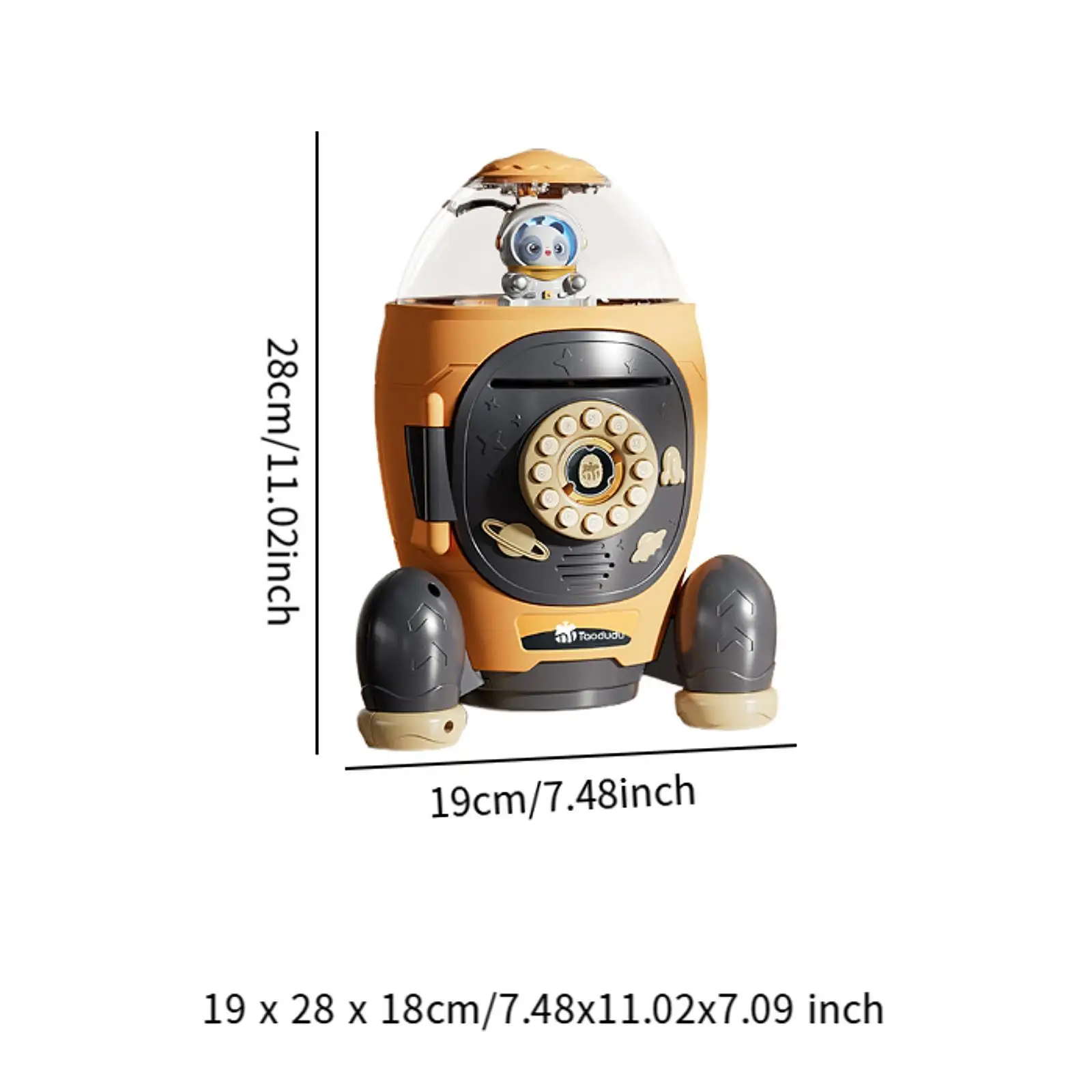 เด็ก Piggy Bank เลื่อนอัตโนมัติเงินการเรียนรู้เครื่อง ATM ขนาดเล็กอิเล็กทรอนิกส์ Money Bank สําหรับวันเกิดวันหยุดของขวัญเด็กทารก