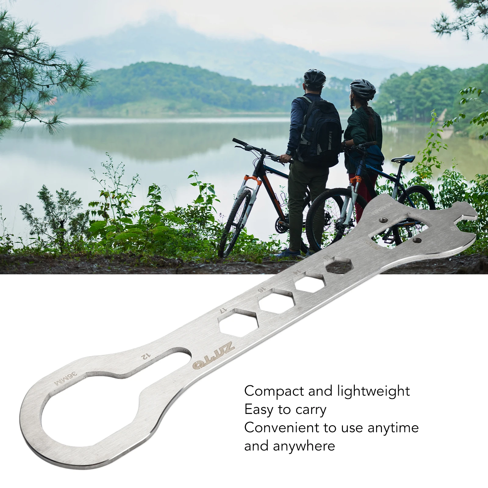 BB Wrench Bottom Bracket Wrench Bottom Bracket Wrench Stainless Steel Bike BB Removal Tool for Bottom Bracket Cup Install Repair