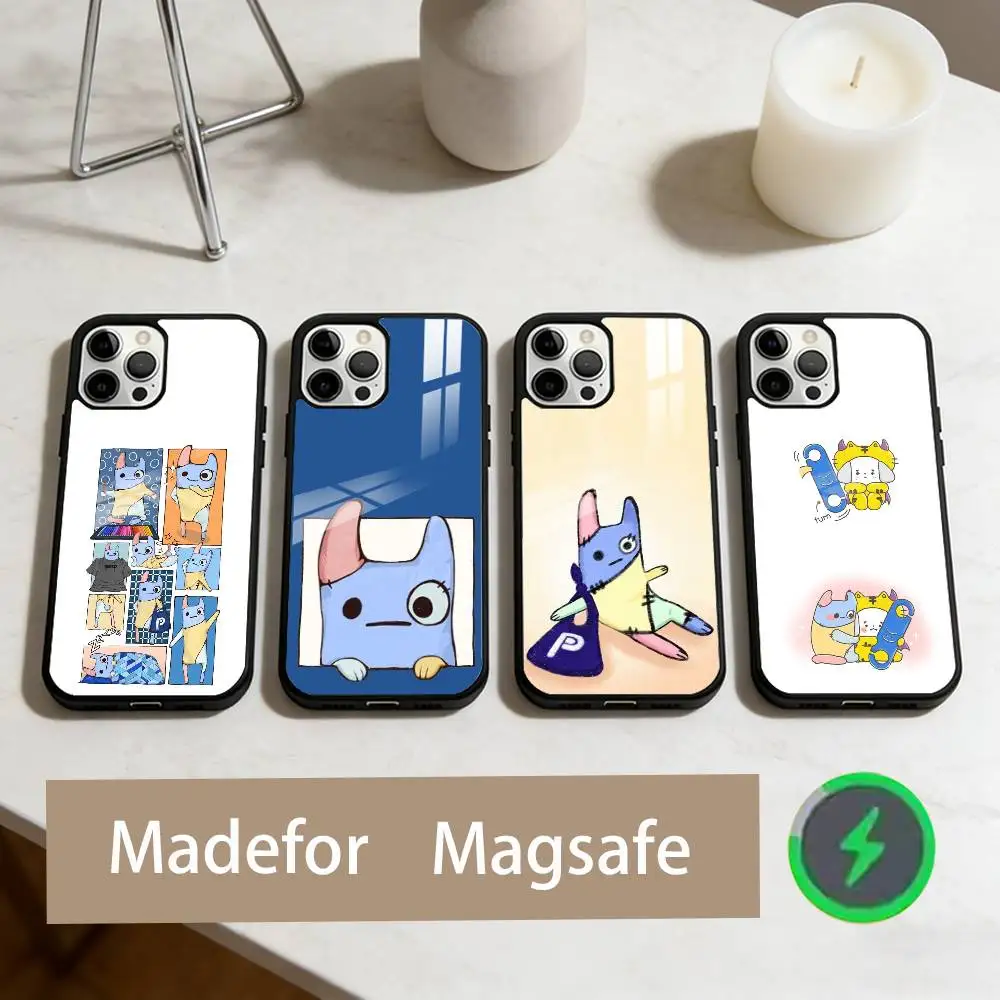 

B-Bad B-Buddy Nong D-Doll Phone Case For iPhone17,16,15,14,13,12,11 Plus,Pro Max Magnetic For Magsafe Wireless Charging