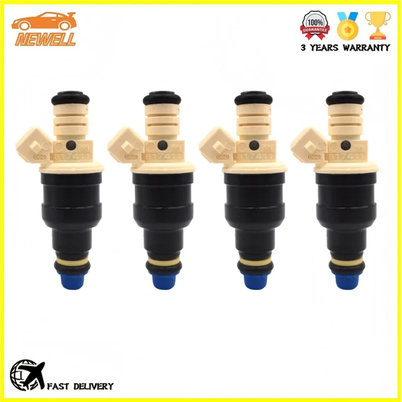 

4pcs 817411 0280150725 Fuel injector For Vauxhall Opel Ascona Kadett Calibra Omega Peugeot Volvo 90233550 198442 91538369