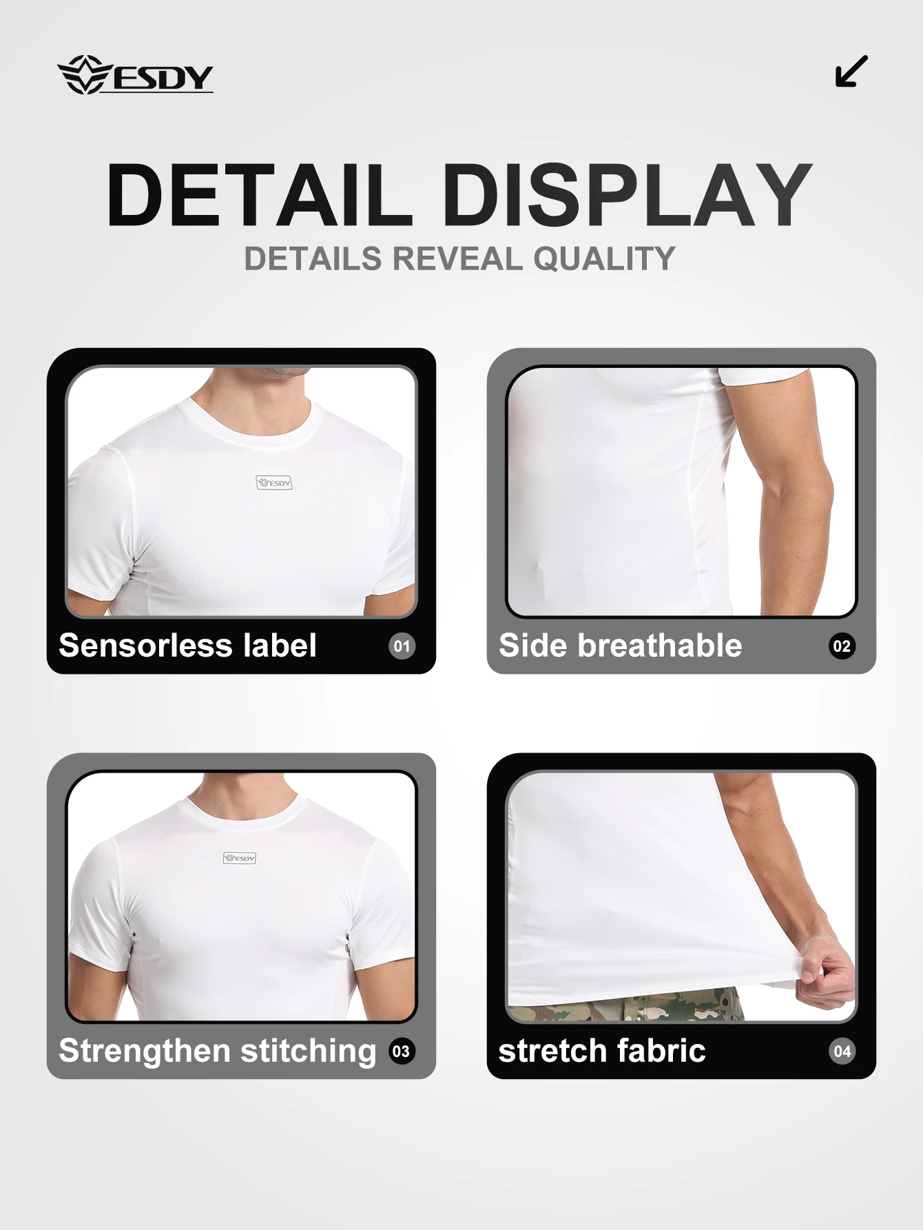 Thumbnail 2 - #14 Best Mens Moisture Wicking Sports T-Shirts to Buy In 2026