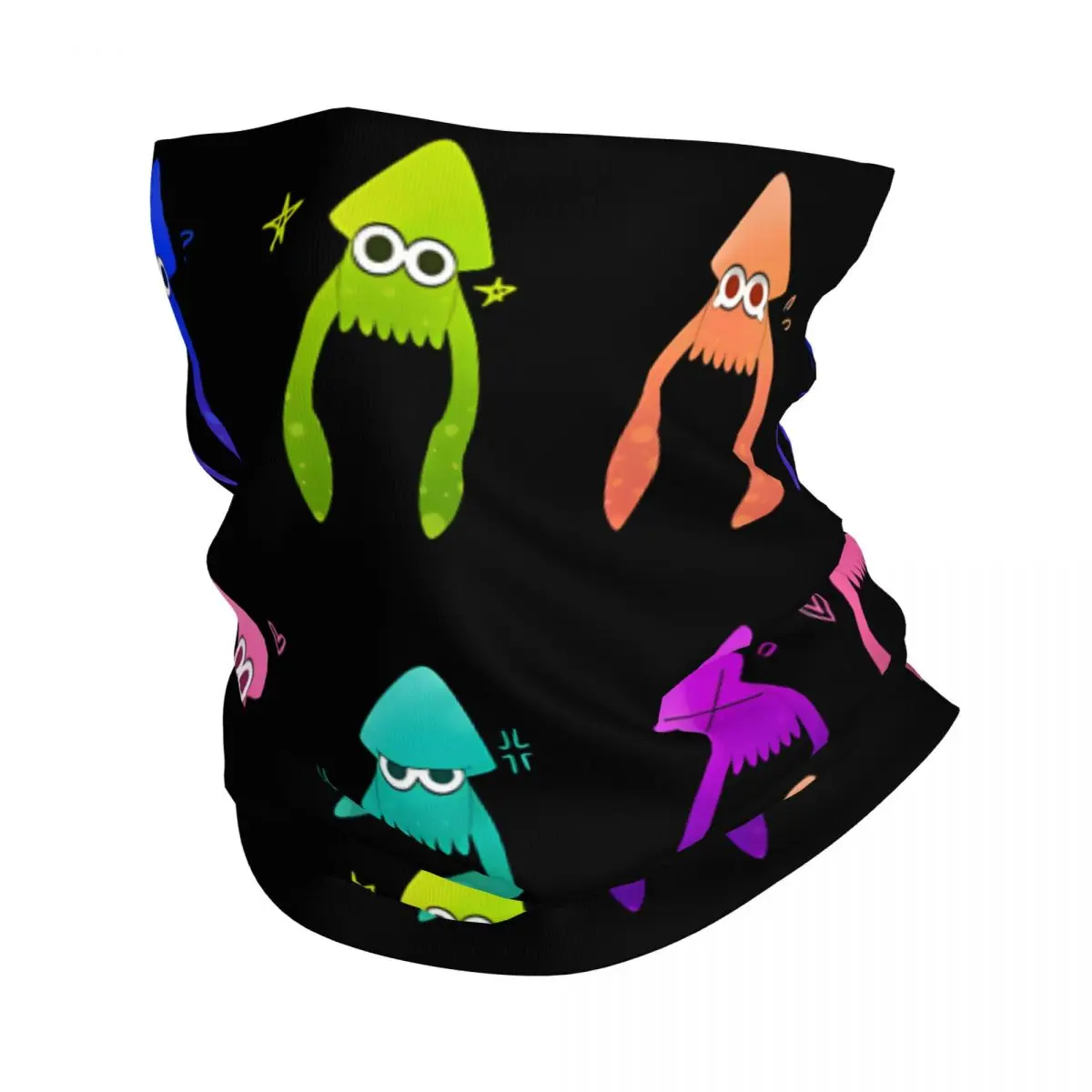 

Fun And Funny Motocross Bandana Neck Gaiter Printed S-Splatoon Face Mask Balaclava Riding Unisex Adult Winter