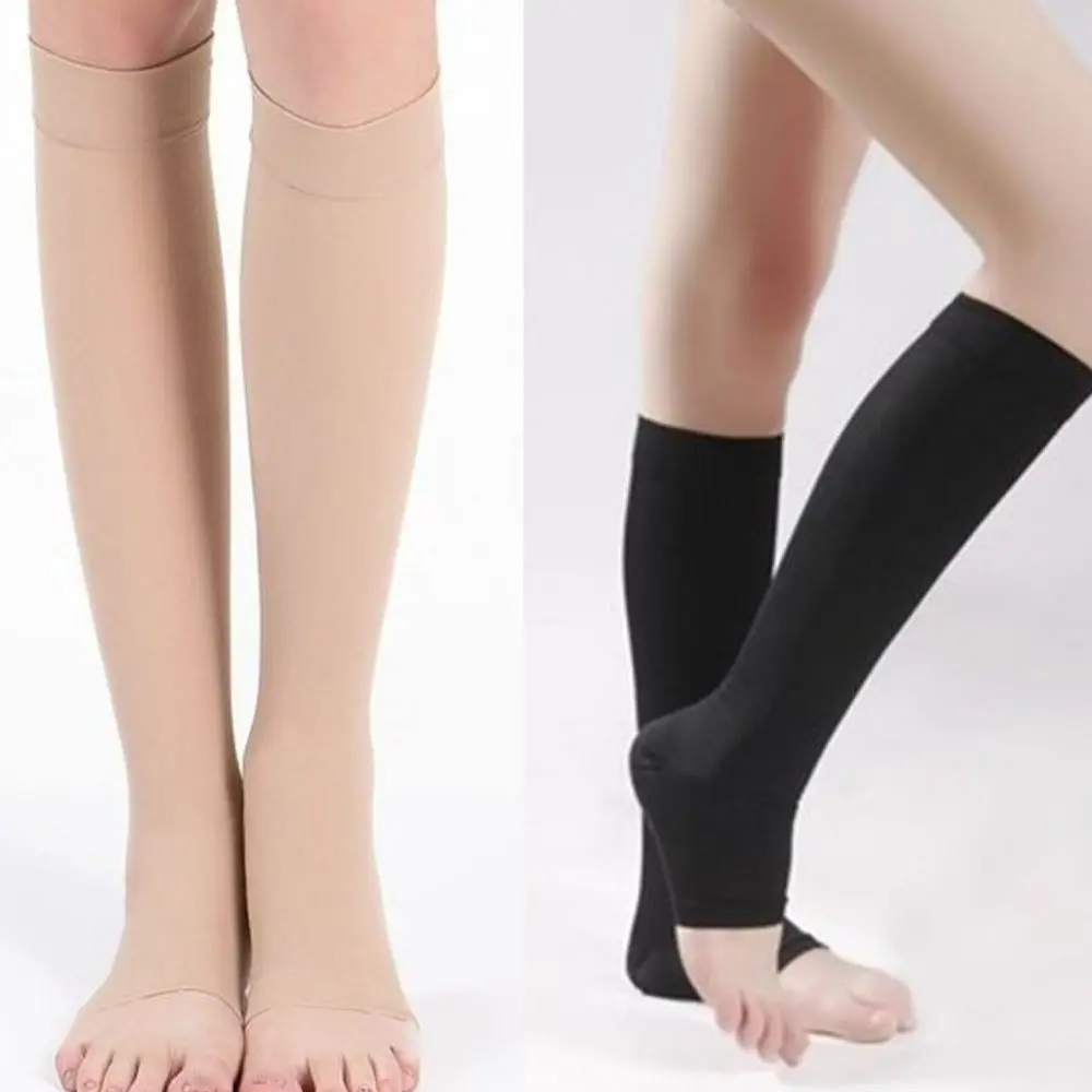 Style Body Shaping Men Male Female Long Tube Compression Socks Pain Reliefing Chemical Fiber Varicose Socks