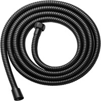 New 1.5/2/3M Black SUS304 Flexible Shower Hose Long Bathroom Shower Water Hose Extension Plumbing Pulling Tube Bath Accessories