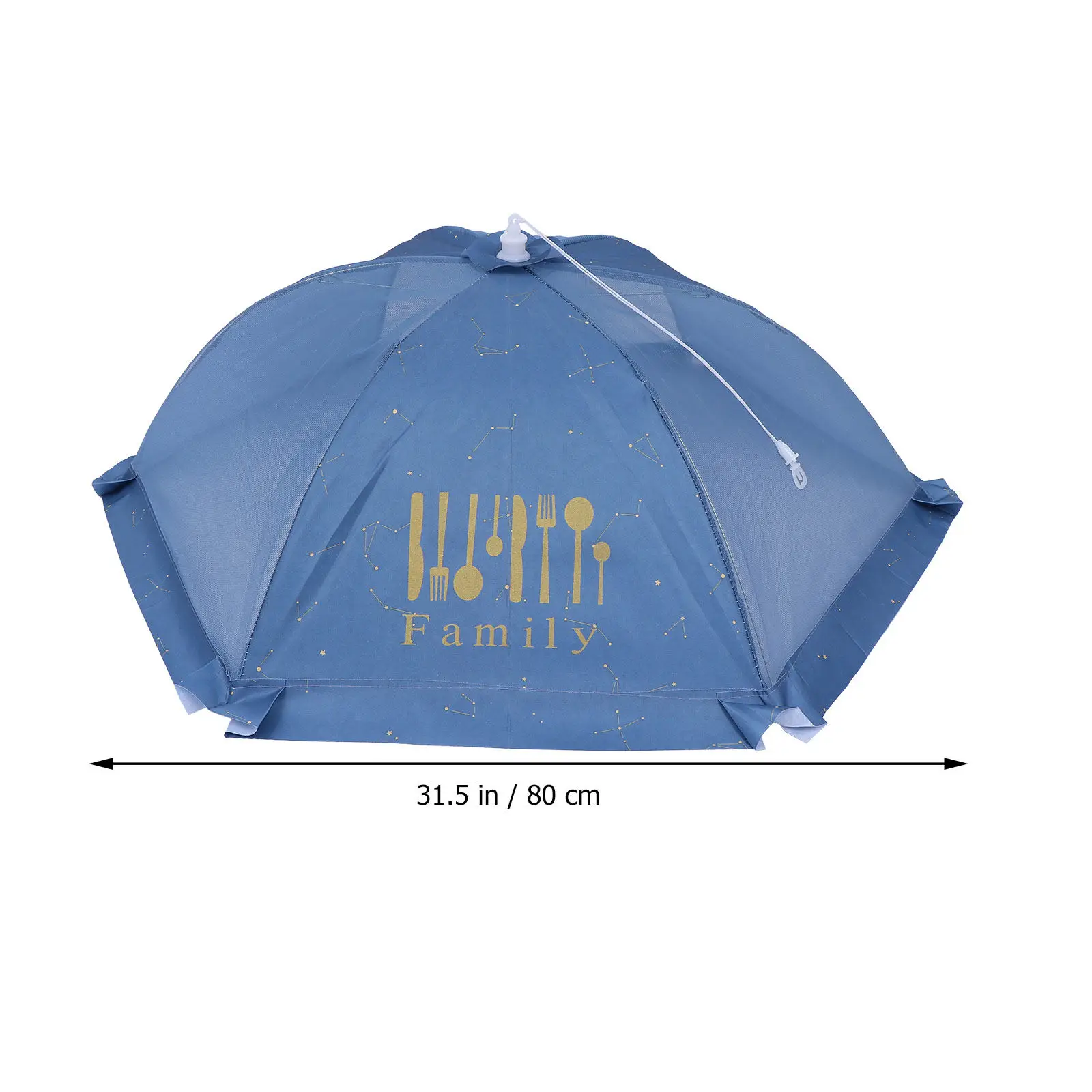 1Pcs Dish Cover Food Protector Foldable Table Protector Cover for Home Kitchen Restaurant Insect Proof Freshness Keeper Large
