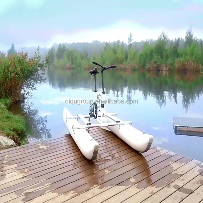 Water Park Equipment Banana Bicycle Boat Water Inflatable Pedal Bike for Adults