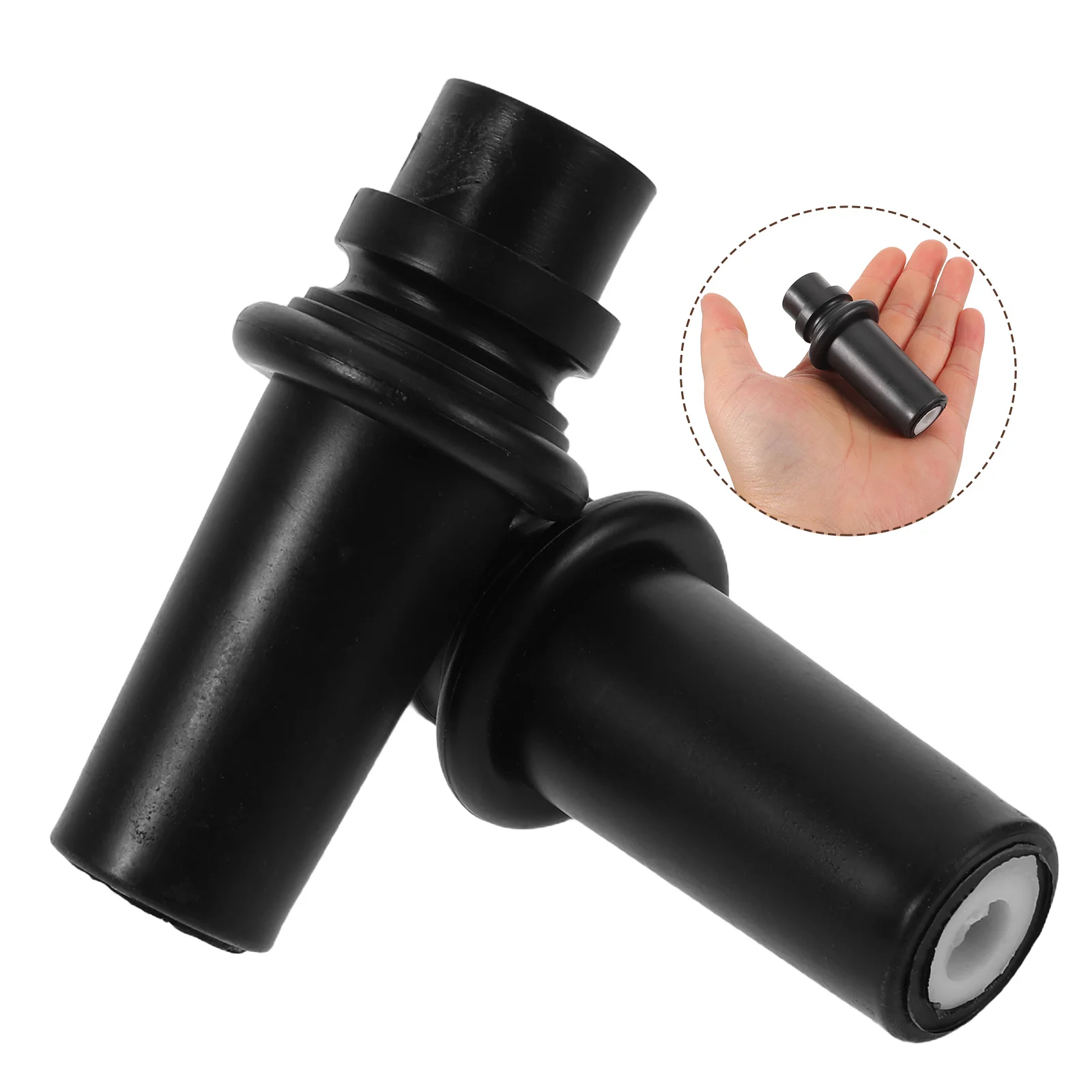 

5 Pcs Violin Tail Post Tightening Sleeve Anti-slip Endpin Stopper Cover Cello Parts Rest Pad Nail