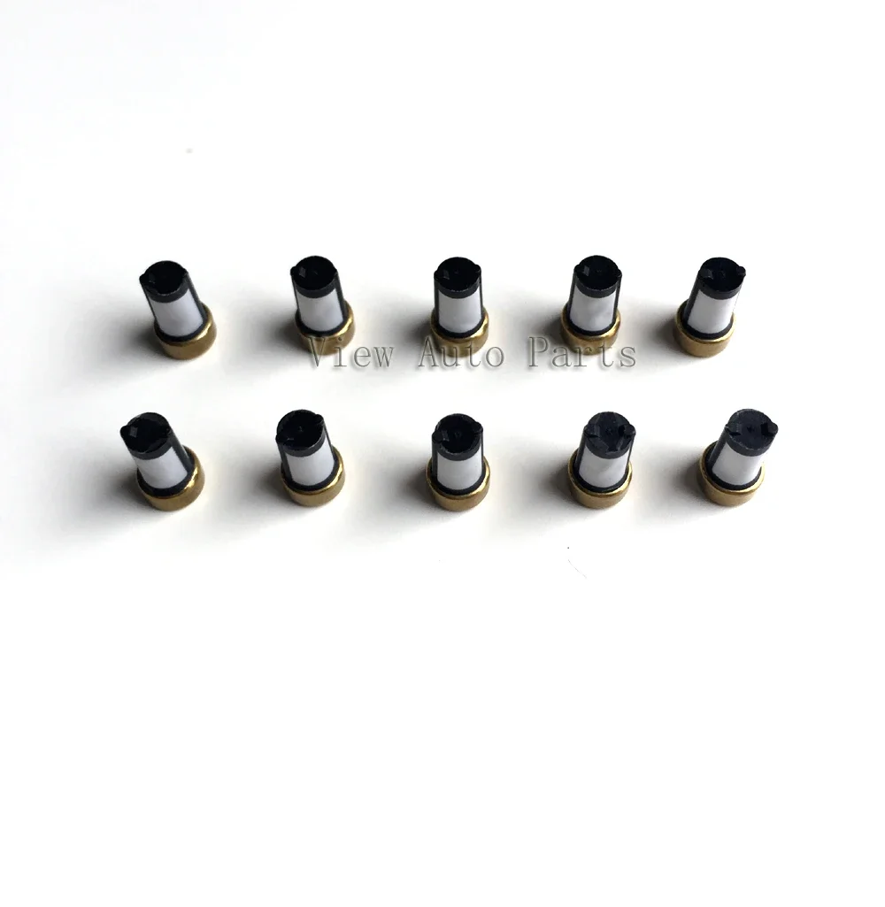 10 set per kit di riparazione e servizio iniettori di carburante, inclusi il filtro O-ring in Viton, rondella in plastica, tappo in plastica VD-RK-0013