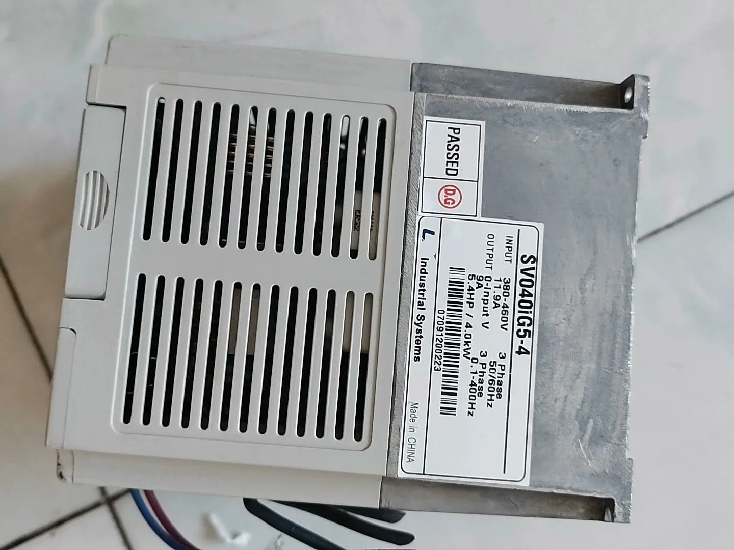 SV040IG5-4 Инверторный привод 4 кВт 380 В для LS