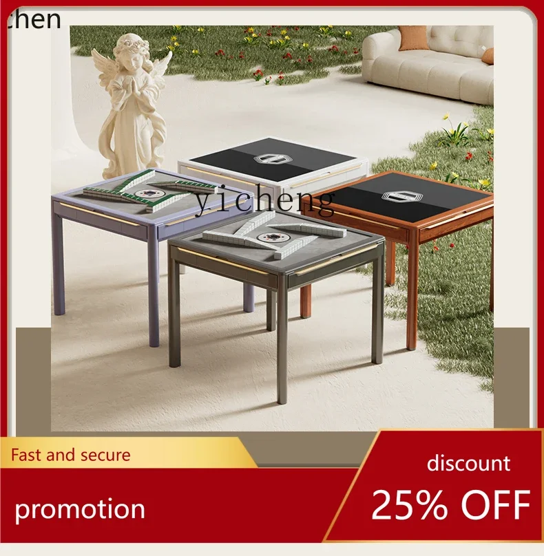 YY- roller coaster mahjong machine, automatic dining table dual-purpose bass electric mahjong machine