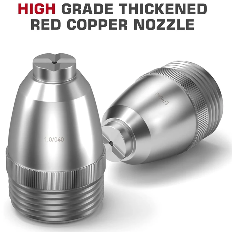 AC88-AG-60 Plasma Cutter Torch Consumables, 040 SG-55 AG-60 WSD-60 Plasma Cutter Accessories For CUT55/CUT55PRO, 24 Pcs