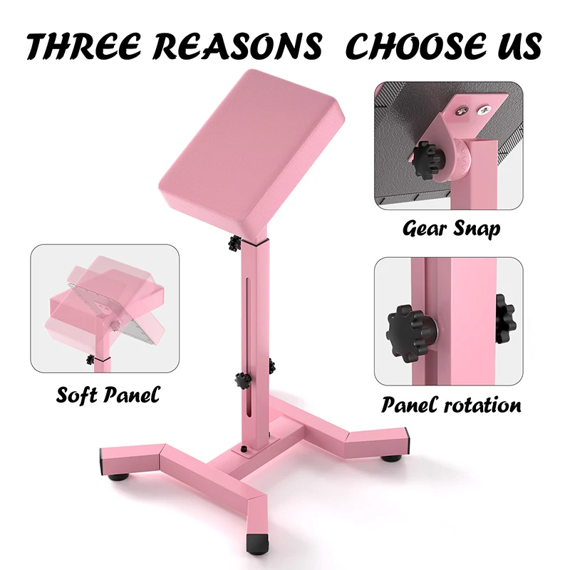 TAIDU Arm Rest Tattoo Pink New Personalized Tattoo Armrest ST 18 Height Angle Adjustable Armrest Tattoo Equipment