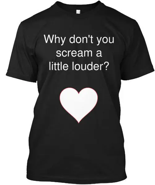 Lea Michele Louder T-Shirt Made in the USA Size S to 5XL  Prevalent Leisure Cotton  Tees