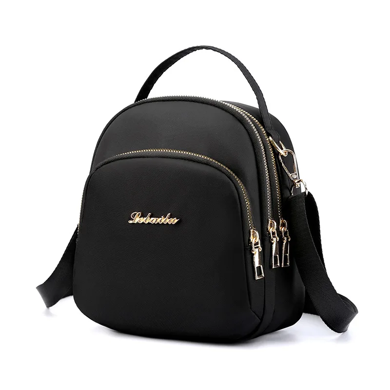 Women Casual Three-Purpose Shoulder Bag, New Crossbody bag, Multi-Layer Mini Backpack, Fashionable Portable Backpack