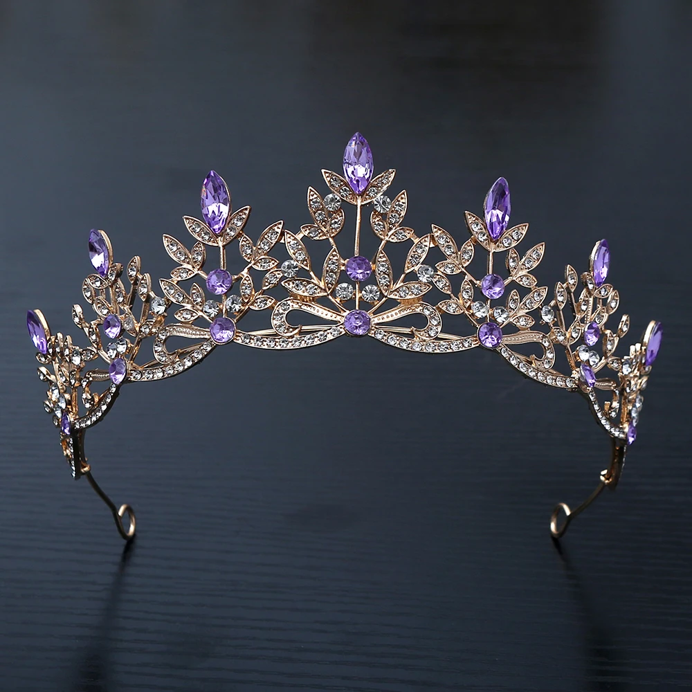 

1pc Fashion Bridal Crown Rhinestone Crystal Wedding Hair Accessory for Women Sparkling Headpiece Lightweight Hair Jewelry Party