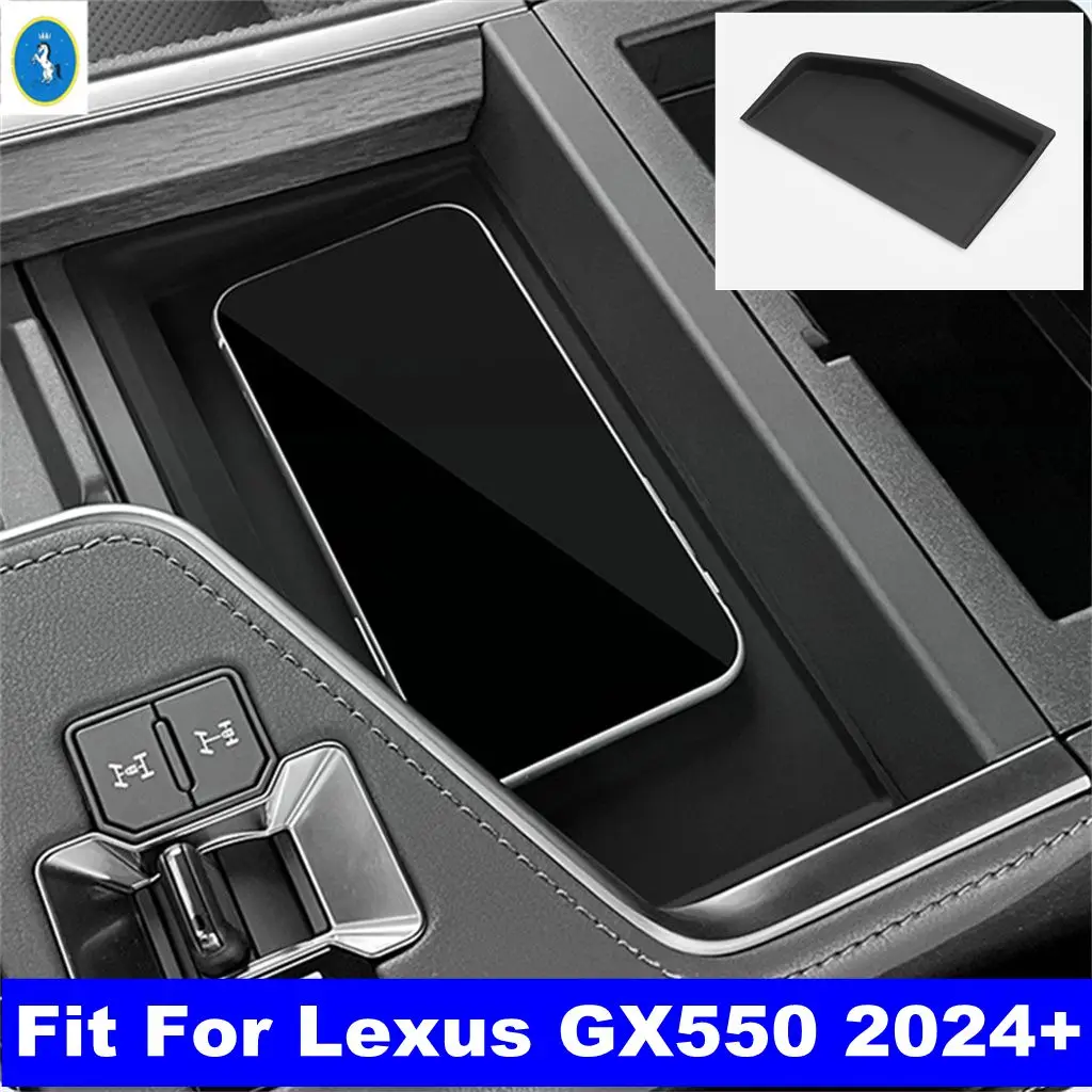 

Central Console Wireless Charging Silicone Protective Pad For Ford Bronco 2024 2025 Automotive Interior Decoration Accessories