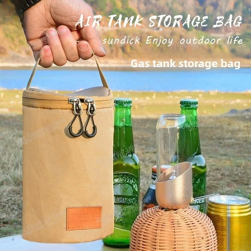 

Крышка газового канистры из ткани Оксфорд, прочная легкая защита топливного бака для кемпинга, дорожная сумка для хранения на открытом воздухе