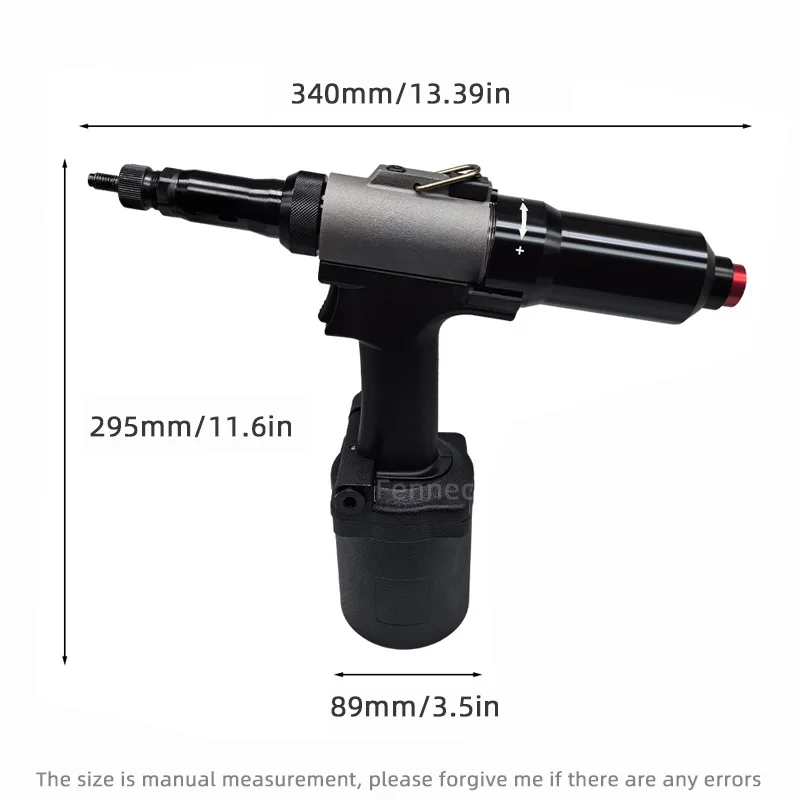 Клепальный инструмент Пневматические пистолеты для заклепок и гаек Полностью автоматический пистолет для заклепок с гвоздями M3-M12 Ручные промышленные гайки