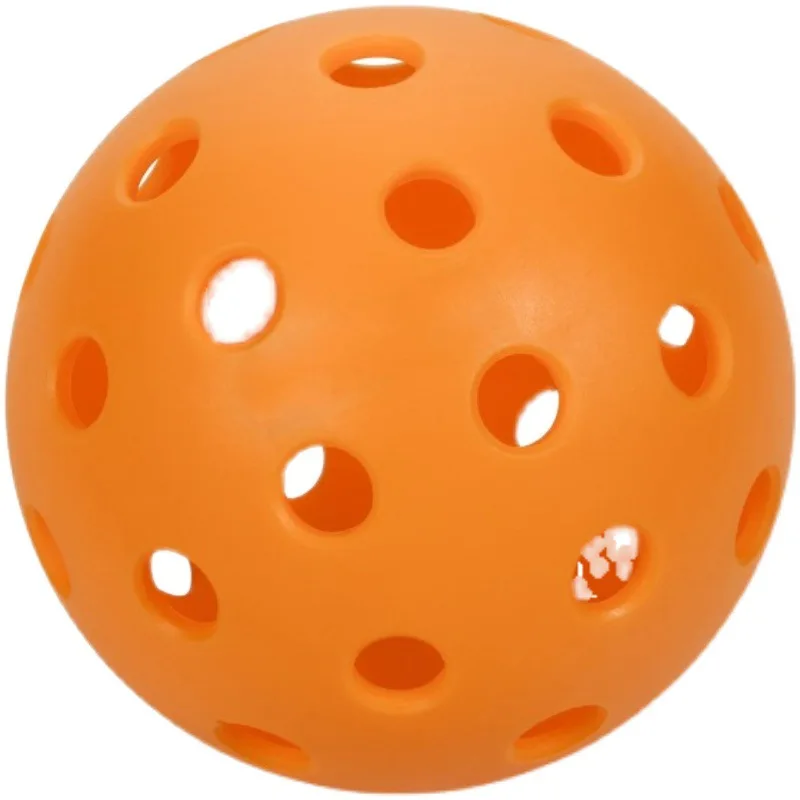 6Pieces,40 Holes Injection Molded & 48 Holes Rotomolded Pickleball Balls,Franklin Style Professional Training Pickleball Set 4