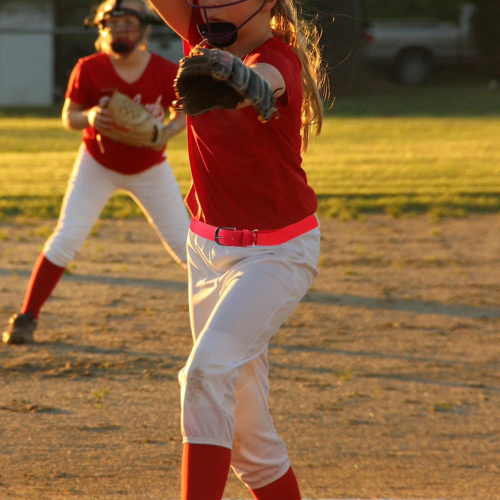 

Эластичный пояс, регулируемый бейсбольный ремень для софтбола для мужчин и женщин, молодежный спортивный пояс, футбольный нейлоновый эластичный дизайн унисекс