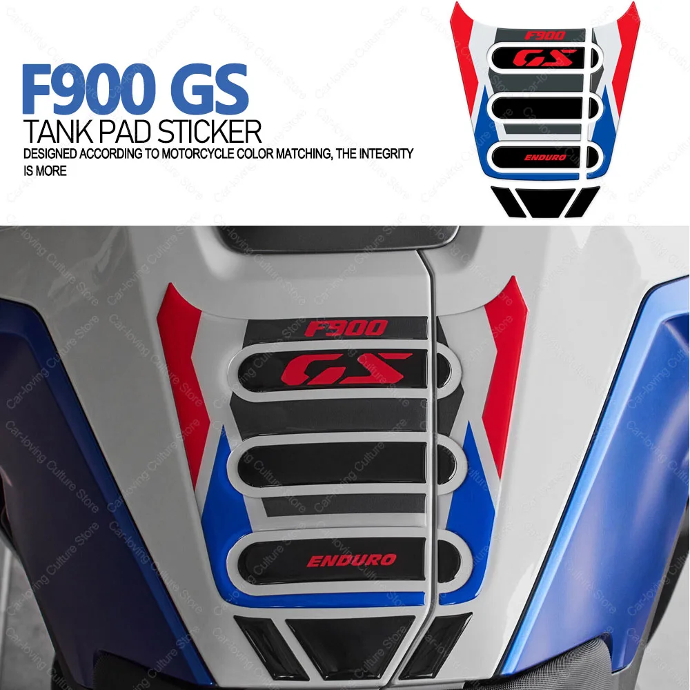 

For BMW F900GS F 900 GS Motorcycle Accessories Waterproof Protective Sticker Tank Pad Sticker 3D Epoxy Resin Protective Sticker