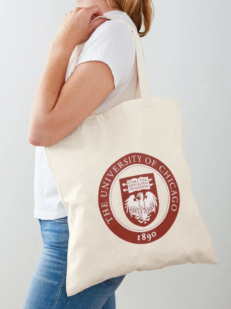 جامعة شيكاغو حمل حقيبة كيس صب فام حقائب الشاطئ النسائية التوصيل المجاني حقائب اليد النسائية #1