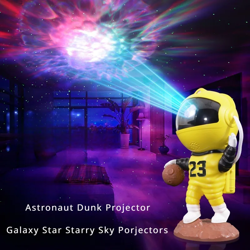 

Galaxy Star Astronaut Projector LED Night Light Starry Sky Porjectors Lamp Decoration Bedroom Room Decorative for Children Gifts