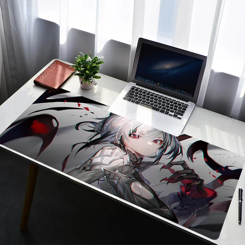 

Mouse Pad Laptop Non Slip Extended Desktop Mouse Mat Anime Keyboard Pad G-genshin Impact Arlecchino Gaming Accessories Mousepad