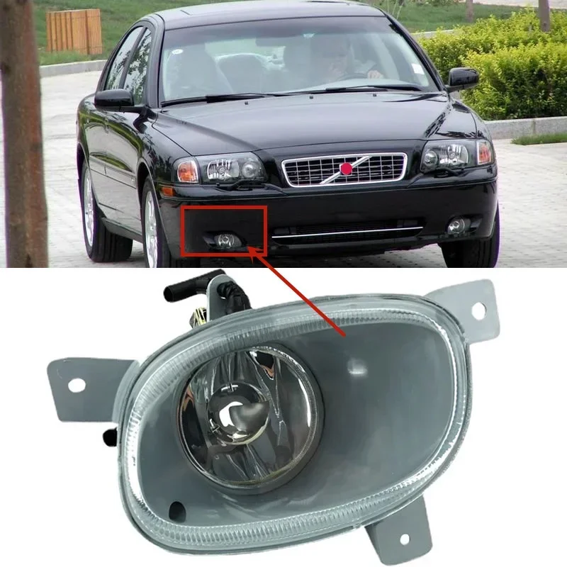 

For Volvo S80 S80L 1999-2013 Car Accessories Front Fog Lamp Anti Fog Lamp Front Bumper Light Fog Lamp Cover