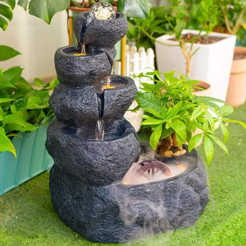 Modern Simple Indoor Fountain Rich Meaning Of Home Decoration Home Decoration Rockery Indoor Fountain Water Fuente Interior