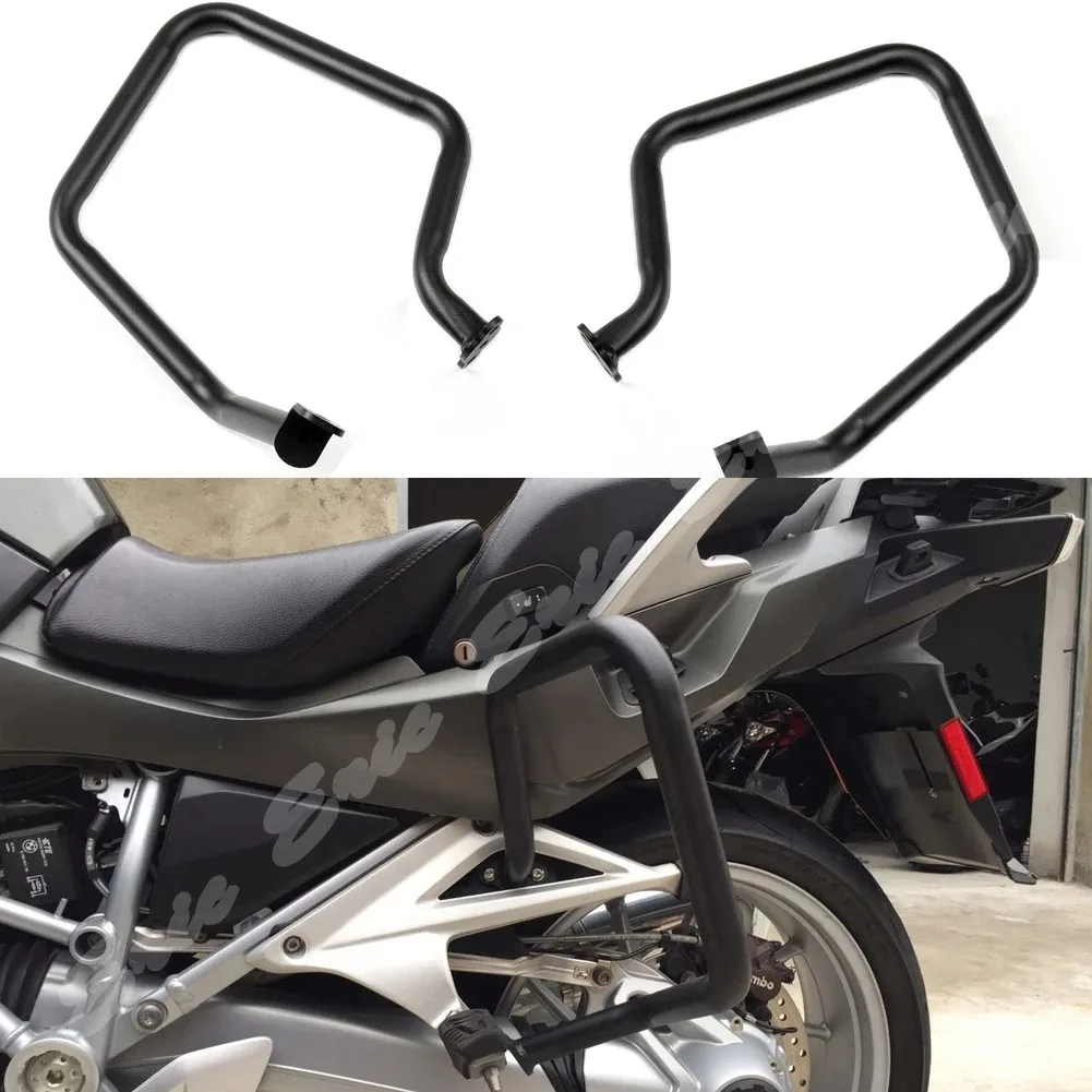 

New Rear Motorcycle Engine Guard Crash Bar Protection For BMW R1200RT 2014 2015 2016 Black