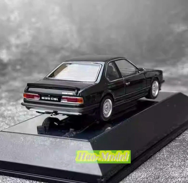 AutoArt 1/43 For BMW 635 CSi Alloy Diecast Car Model Toys Boys Birthday Gifts Hobby Display Collection Ornaments Champagne/Black