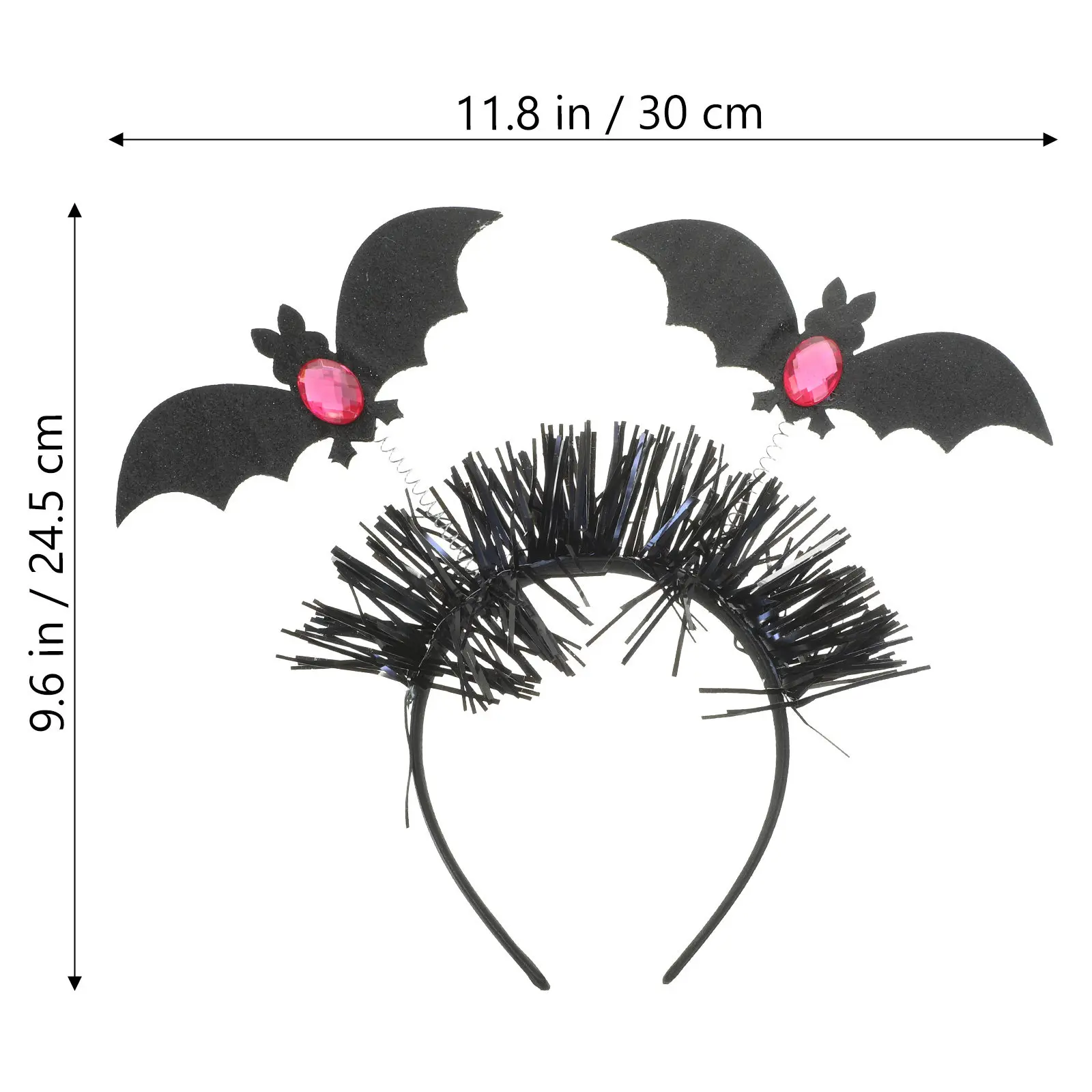 Halloween Bat Headband with Soft Wings – Comfortable Cosplay Hair Accessory for Women Party Photo Prop