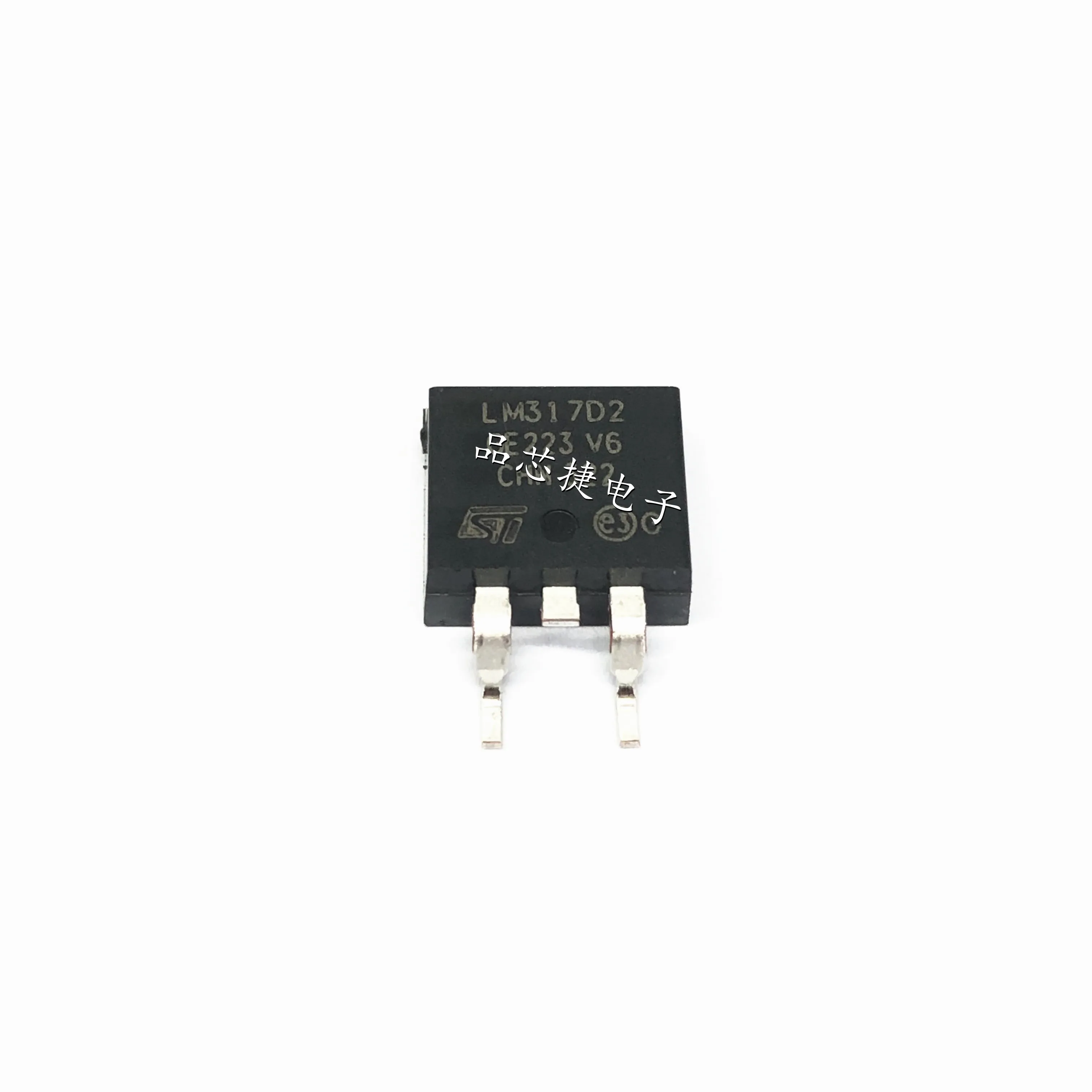 Regulador de voltaje ajustable, dispositivo de marcado de LM317D2T-TR, LM317D2T D2PAK (TO-263), LM317, 1,2 V a 37V, 10 unidades por lote