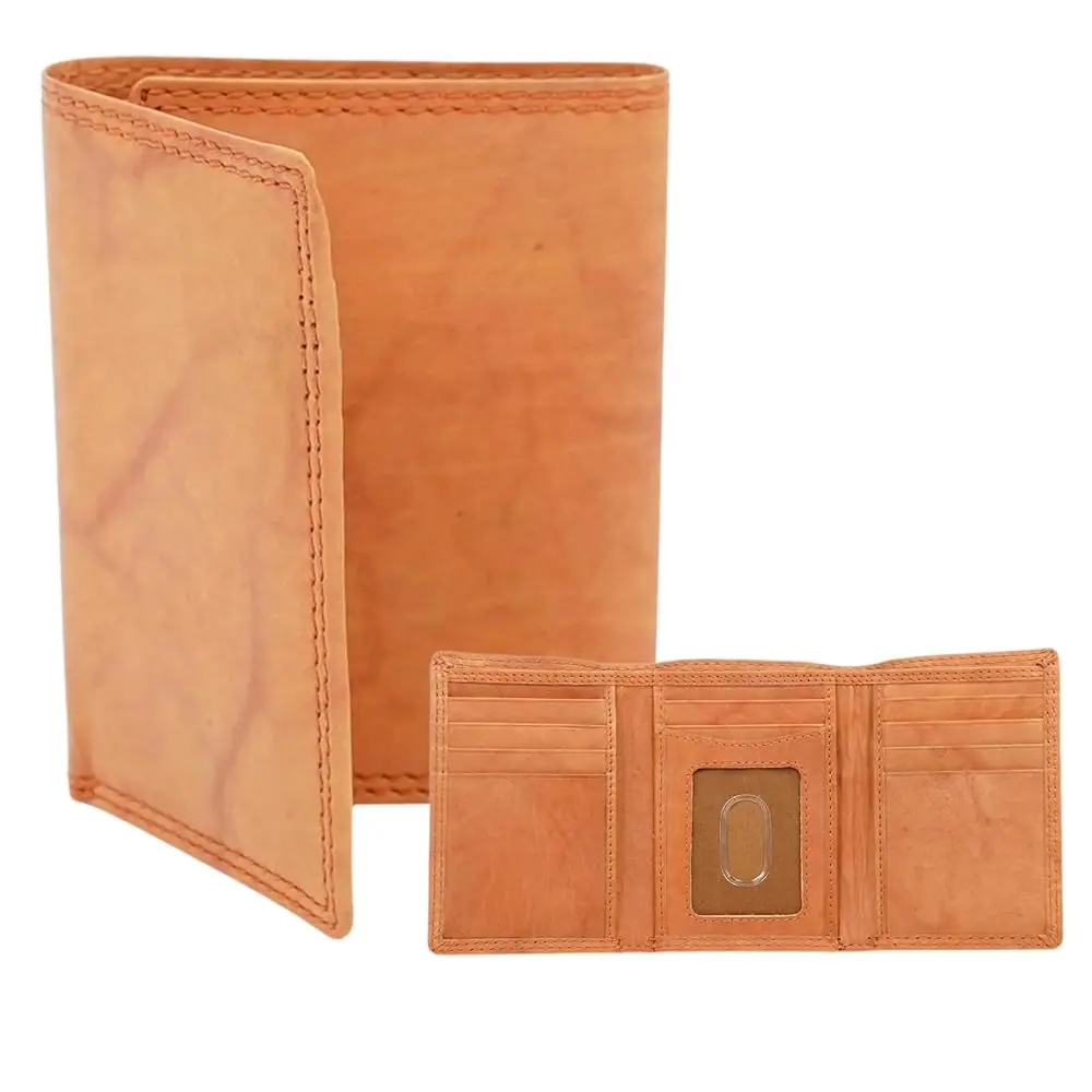 

Free ShippingAG Wallets RFID Blocking Wallet for Men - Trifold Minimalist Slim Wallet with 10 Credit Card Slots & 3 Side Slots -